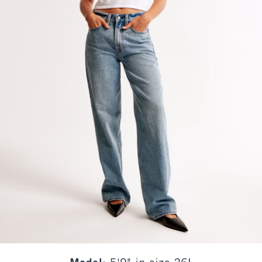 Abercrombie Mid-Rise “The Slouchy Jean”